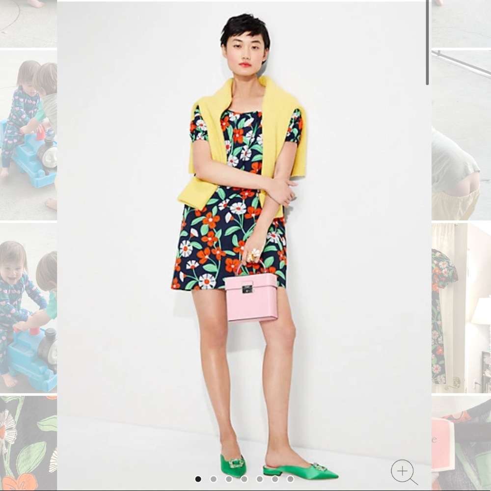 🌸 Kate Spade floral shift XS dress